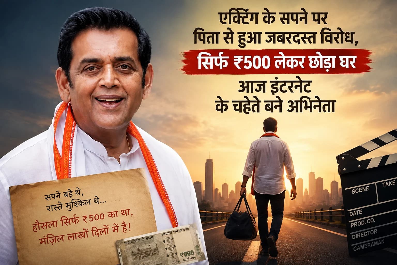 एक्टिंग के सपने पर पिता से हुआ था जबरदस्त विरोध, सिर्फ ₹500 लेकर छोड़ा घर; आज इंटरनेट के चहेते बने अभिनेता