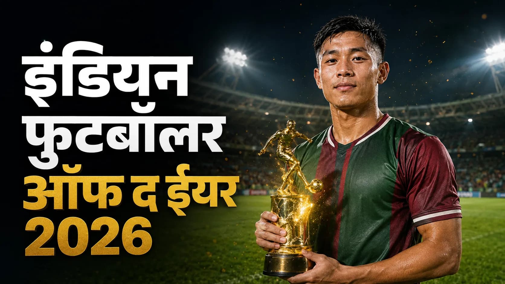 लल्लियानजुआला छांगते बने इंडियन फुटबॉलर ऑफ द ईयर 2026, खिलाड़ियों के वोट से मिला बड़ा सम्मान