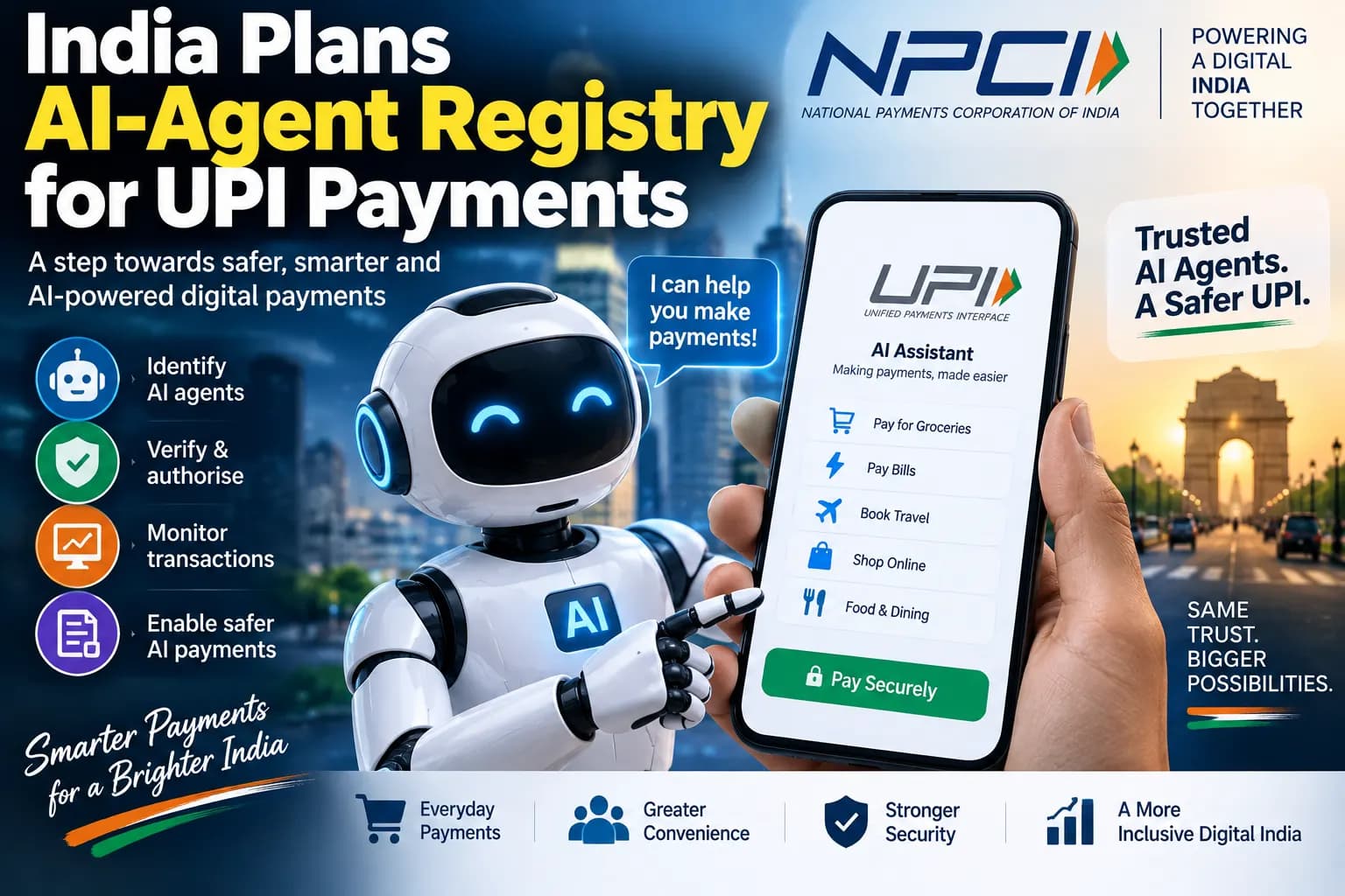 अब AI Agent भी कर सकेंगे UPI Payment? भारत बना रहा नई Registry, जानिए कैसे बदलेगा Digital Payment
