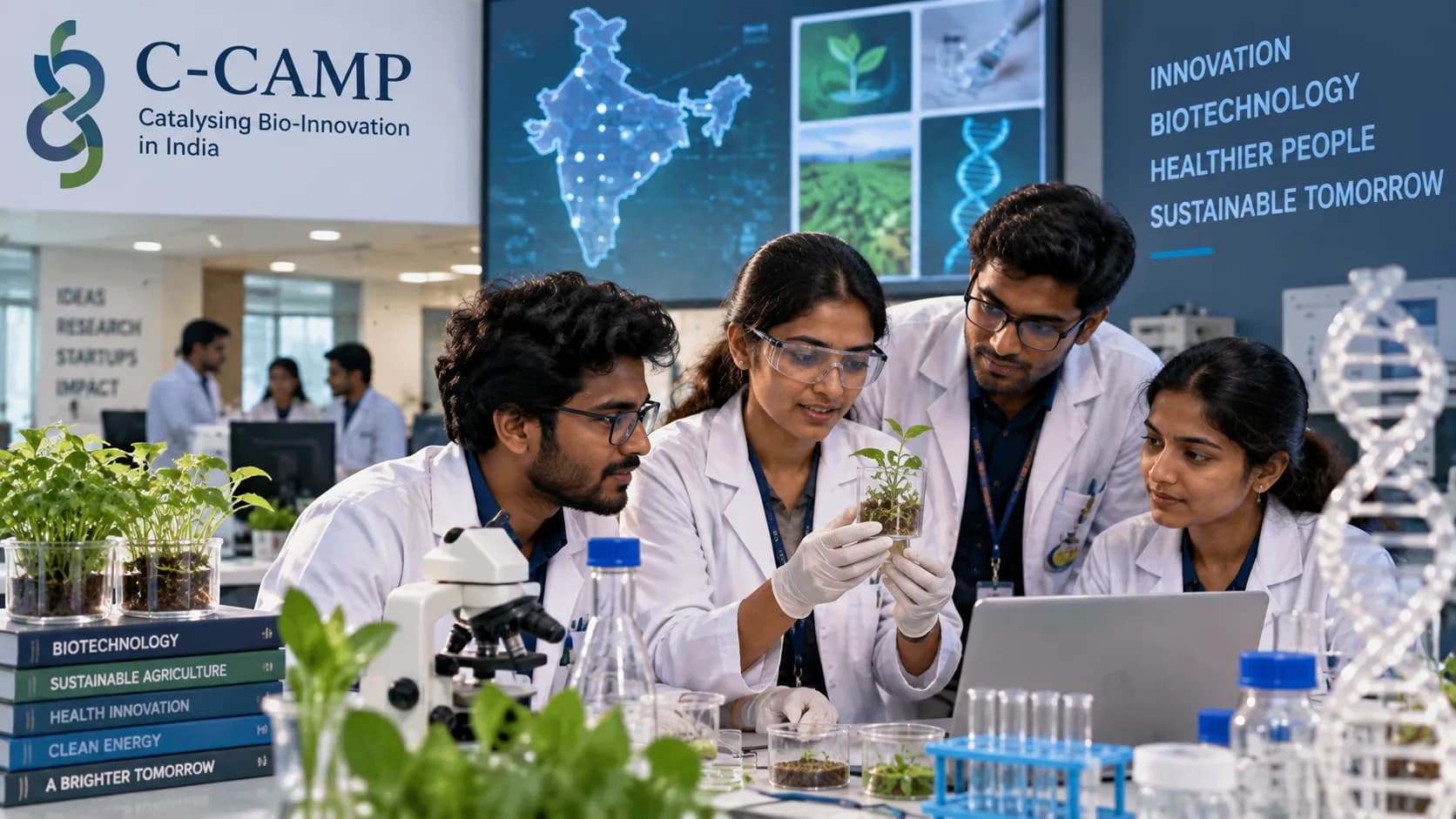 भारत के Bio-Startup Ecosystem को बड़ा Boost: C-CAMP ने चुने 15 विजेता, ₹35 करोड़+ के Prize और Investment Opportunities