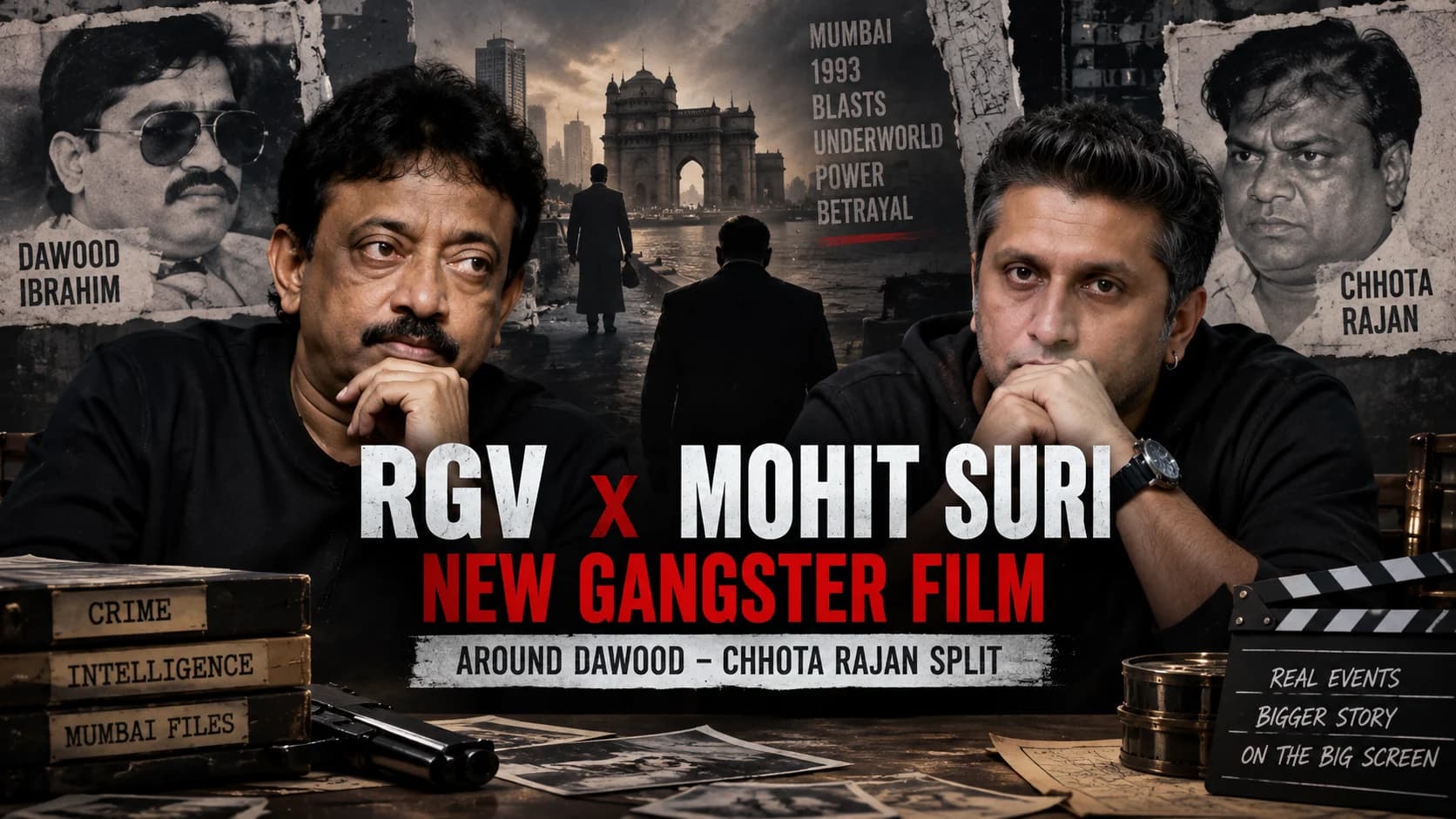 ‘Satya’ वाले RGV और ‘Saiyaara’ के Mohit Suri साथ आए, Dawood–Chhota Rajan Split पर बनेगी नई Gangster Film