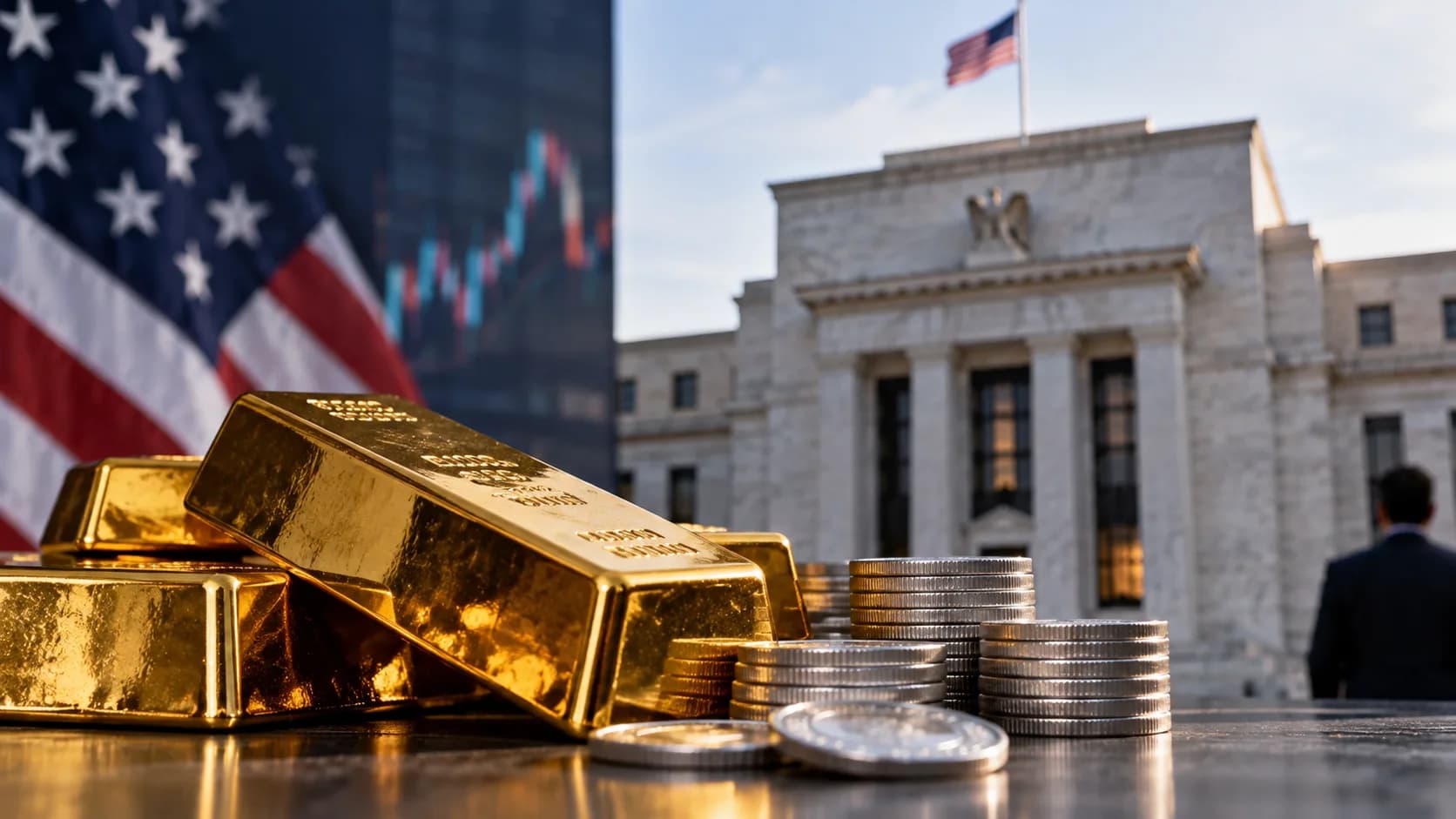 Fed के बड़े फैसले से पहले Gold-Silver में हलचल: सोना $4,300 के नीचे, आज रात इन संकेतों पर रहेगी नजर