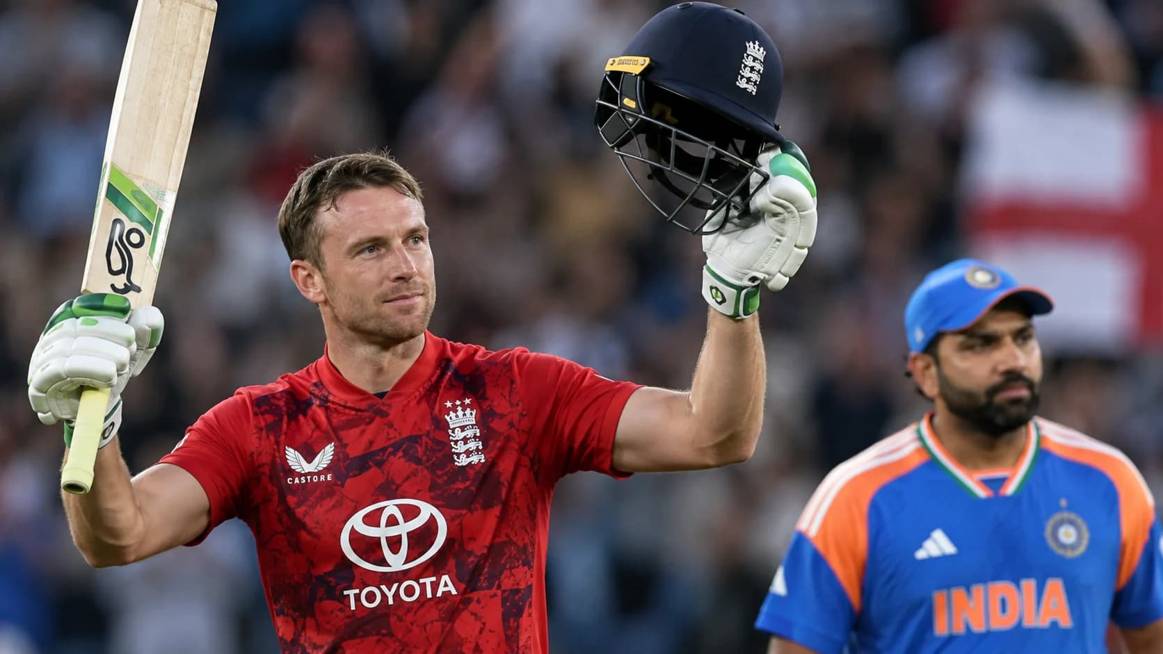 Jos Buttler ने Rohit Sharma को पीछे छोड़ा, T20I में 4,292 रन; अब Babar Azam का रिकॉर्ड सामने