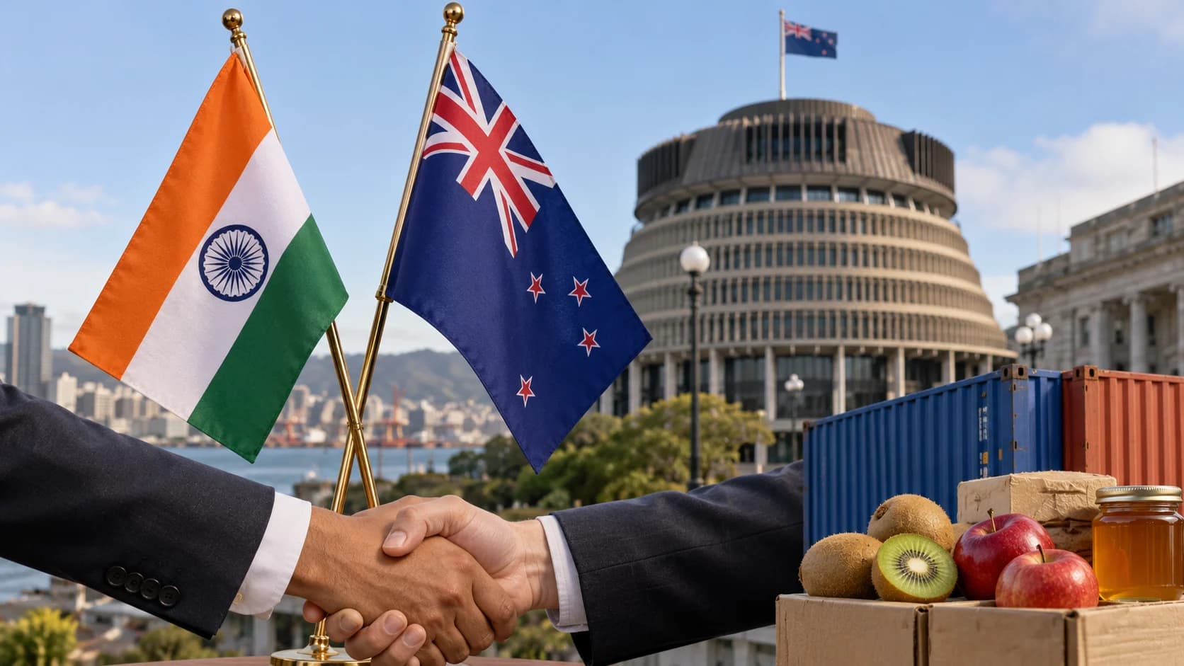 New Zealand Parliament ने India FTA को दी मंजूरी: भारतीय exports को 100% duty-free access, जानिए क्या बदलेगा