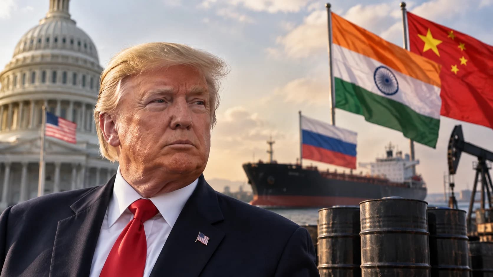 रूसी तेल बना भारत के लिए नया खतरा: US House से Bill पास, Trump को मिल सकती है 100% तक Tariff Power