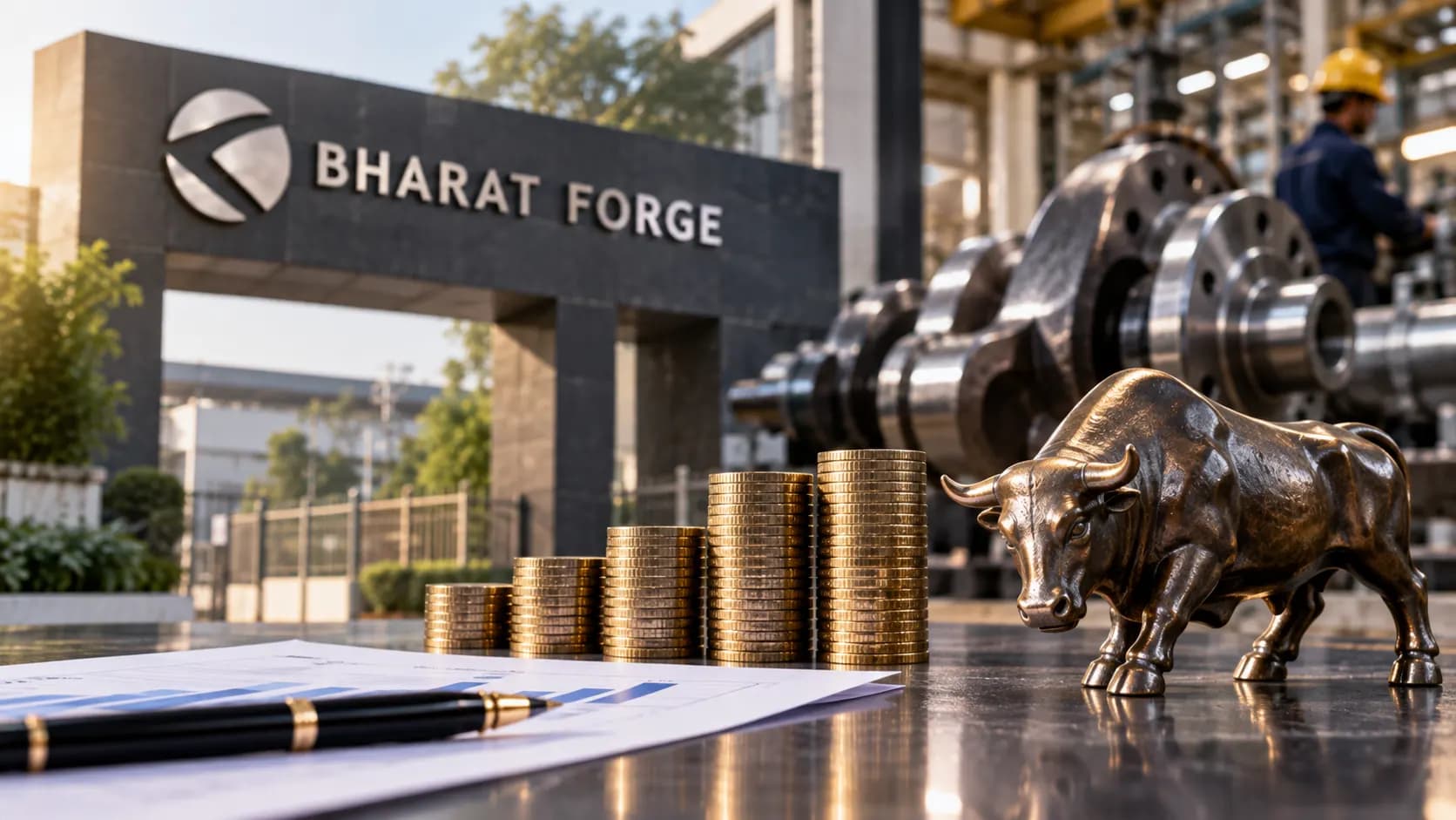 भारत फोर्ज ने शुरू किया क्यूआईपी, ₹1,947.70 न्यूनतम मूल्य तय; ₹2,000 करोड़ जुटाने की चर्चा