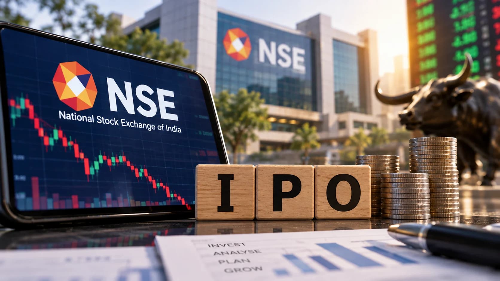 NSE IPO Day 3: GMP ₹142 से गिरकर ₹48, आखिरी दिन क्या बदल गया?