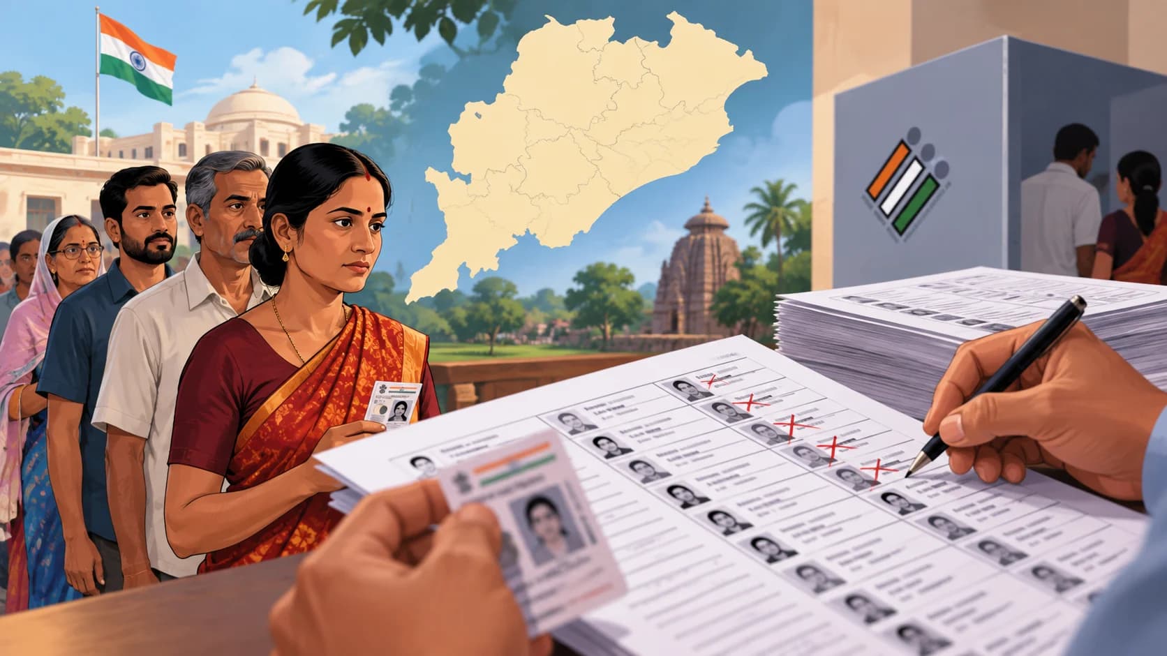 Odisha SIR: वोटर लिस्ट से 20 लाख से ज्यादा नाम हटे, 2.90 लाख जुड़े; अब 3.16 करोड़ मतदाता