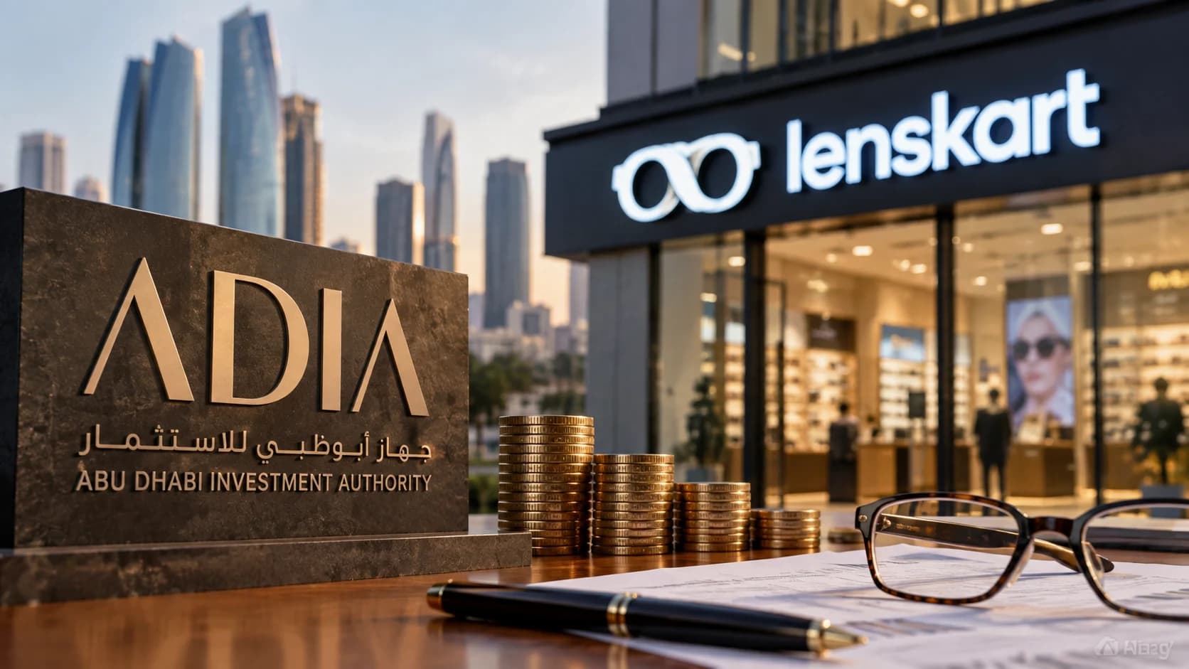 ADIA ने Lenskart में ₹2,390.6 करोड़ के शेयर बेचे, 3.5 करोड़ शेयरों की हुई बड़ी डील