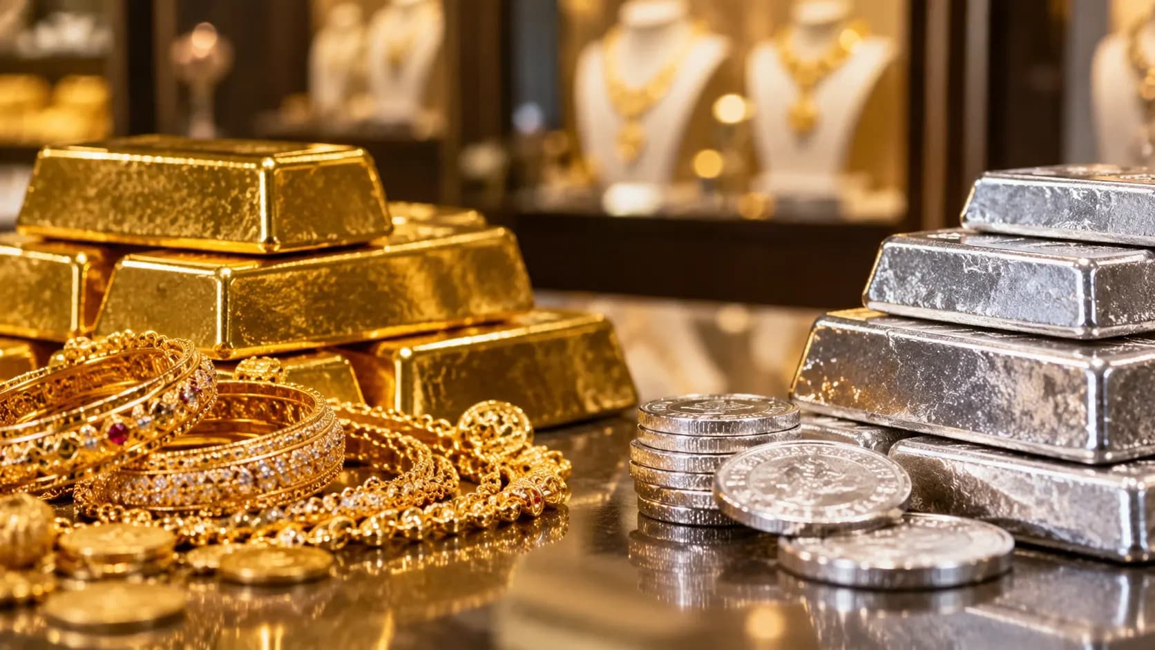 Gold & Silver Prices Today: सोना हुआ सस्ता, चांदी में तेजी; जानें आज 24K, 22K गोल्ड और सिल्वर का ताजा भाव