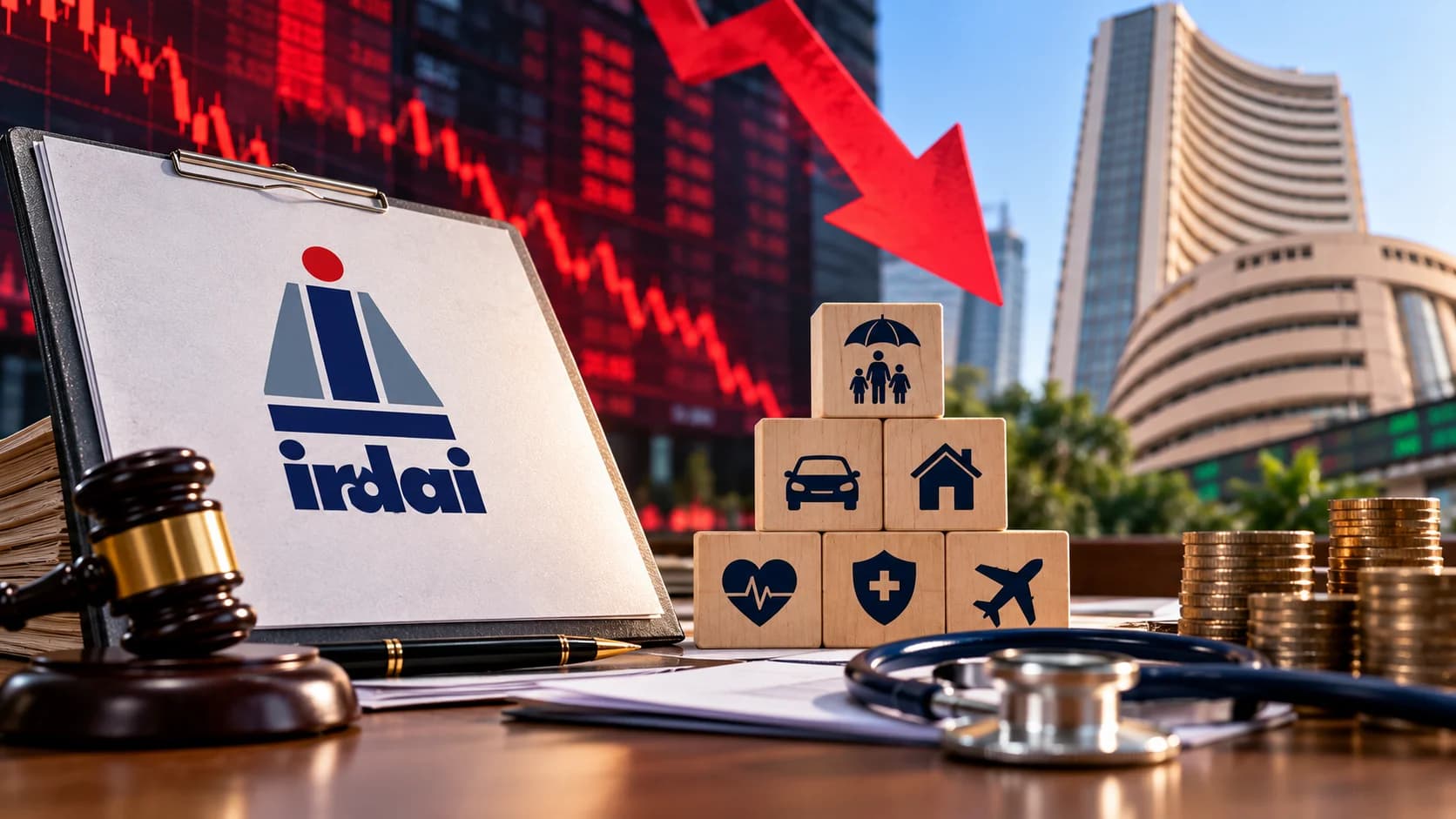 IRDAI के कमीशन कैप प्रस्ताव से इंश्योरेंस शेयरों में भूचाल, PB Fintech 26% टूटा; Turtlemint लोअर सर्किट पर