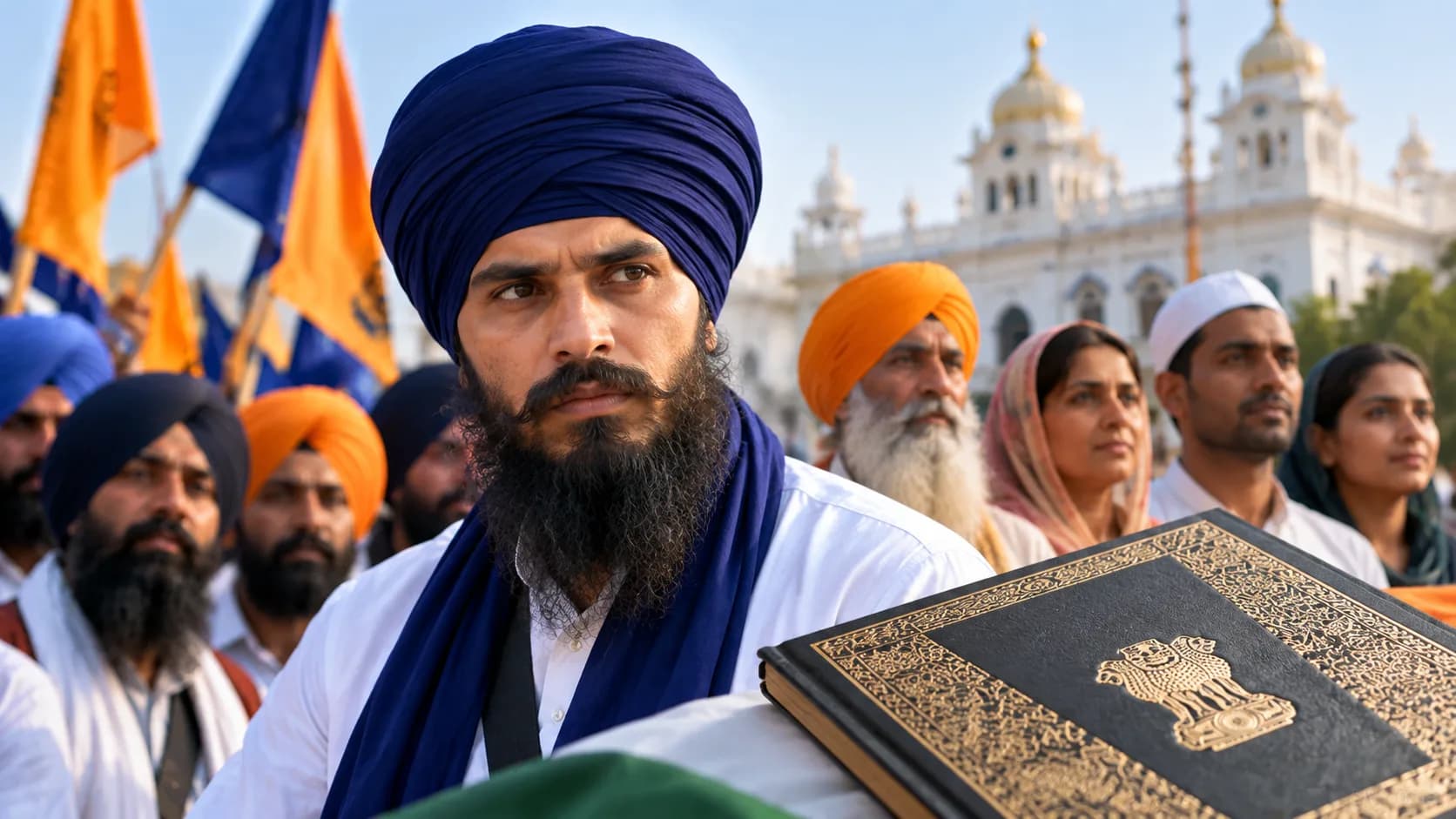 अमृतपाल सिंह की पार्टी का दायरा बढ़ाने की कोशिश, नए चेहरों ने संविधान और समावेशिता पर दिया जोर