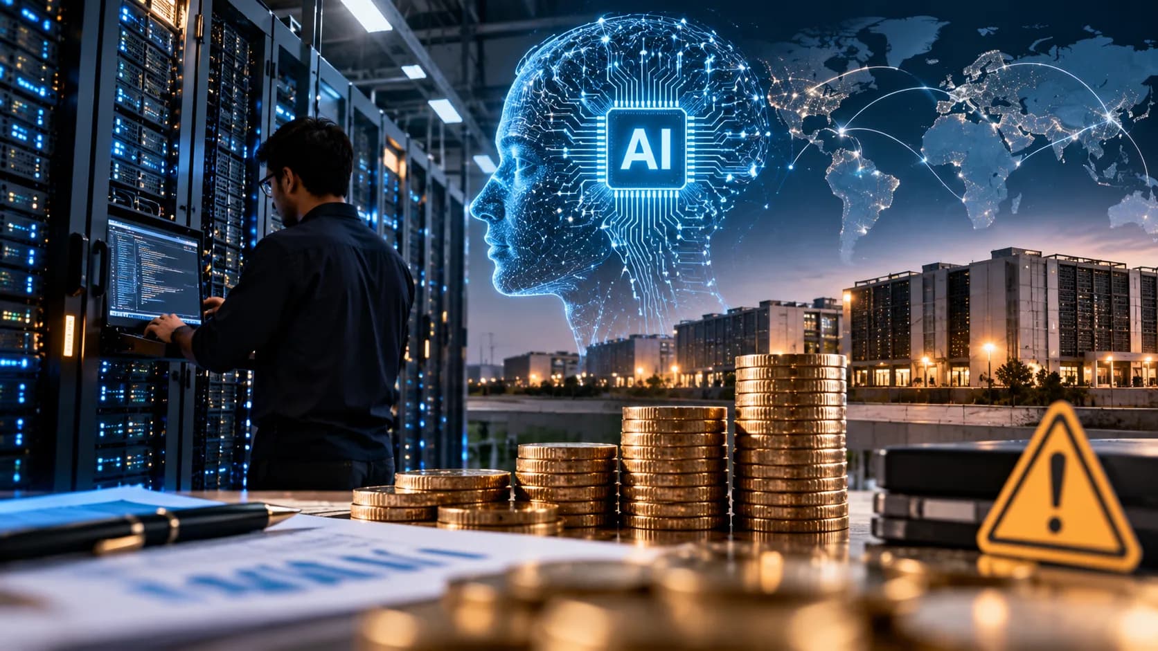 AI इंफ्रास्ट्रक्चर पर 2026 में खर्च $769 अरब तक पहुंचने का अनुमान, निवेश की रफ्तार के साथ सुरक्षा और वित्तीय जोखिमों पर बढ़ी चिंता