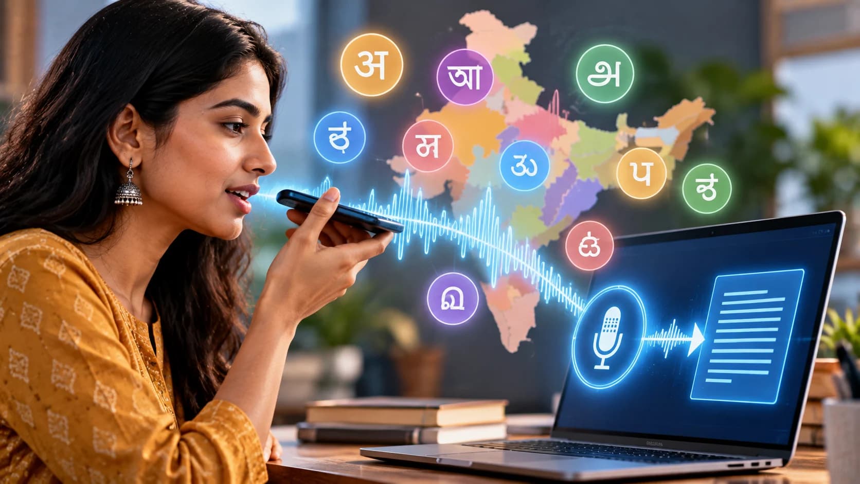 Sarvam AI का Saaras V4 लॉन्च: 22 भारतीय भाषाओं की आवाज को Text में बदल सकेगा नया Speech Model