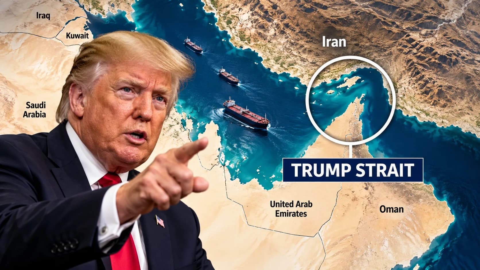 ‘Trump Strait’: Hormuz का नया नक्शा शेयर कर Donald Trump ने फिर बढ़ाई हलचल, Iran के 7-दिन के प्रस्ताव पर गतिरोध