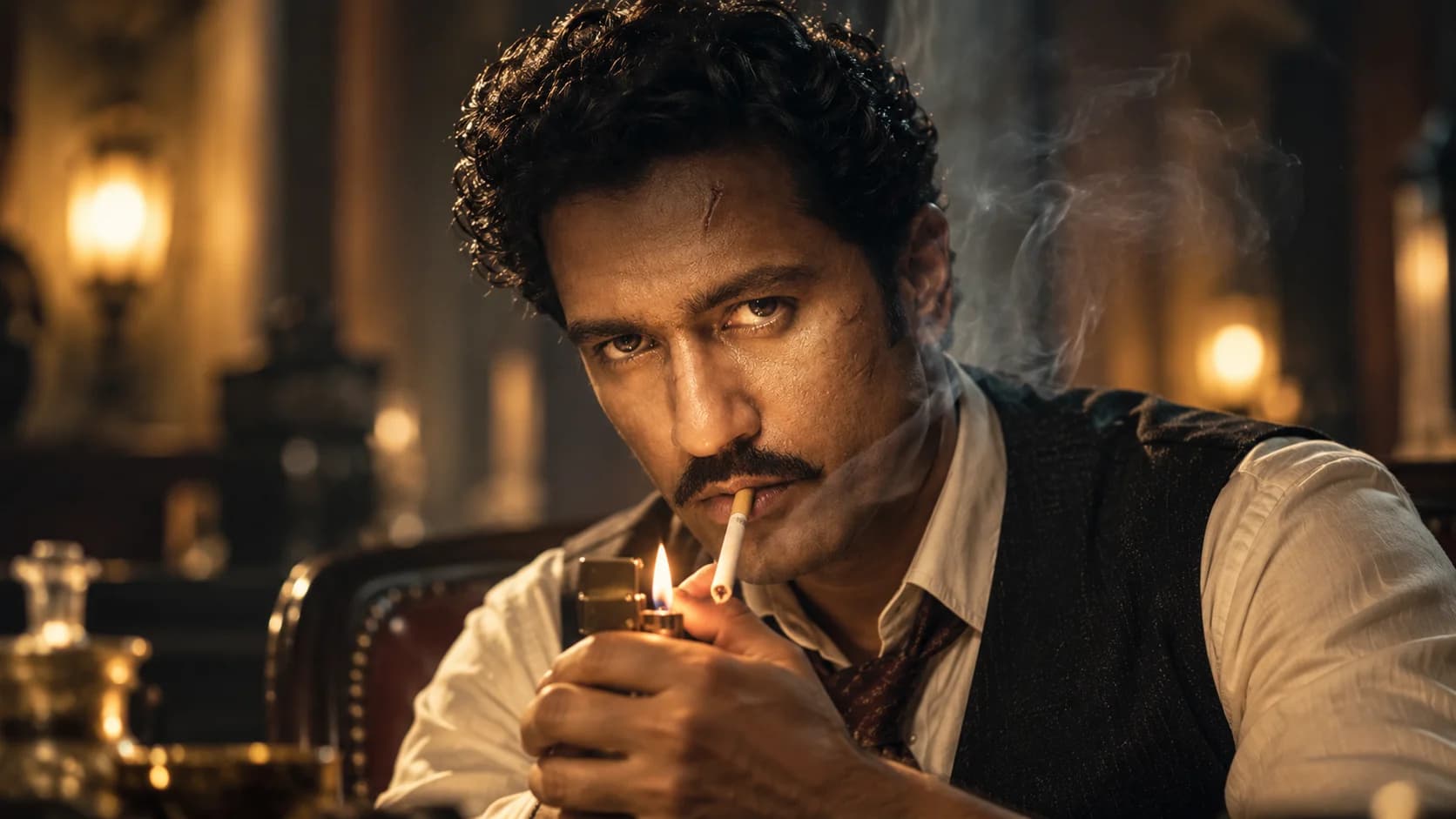 Love & War से Vicky Kaushal का FIRST LOOK आया सामने, चेहरे पर जख्म और हाथ में सिगरेट ने बढ़ाया किरदार का रहस्य