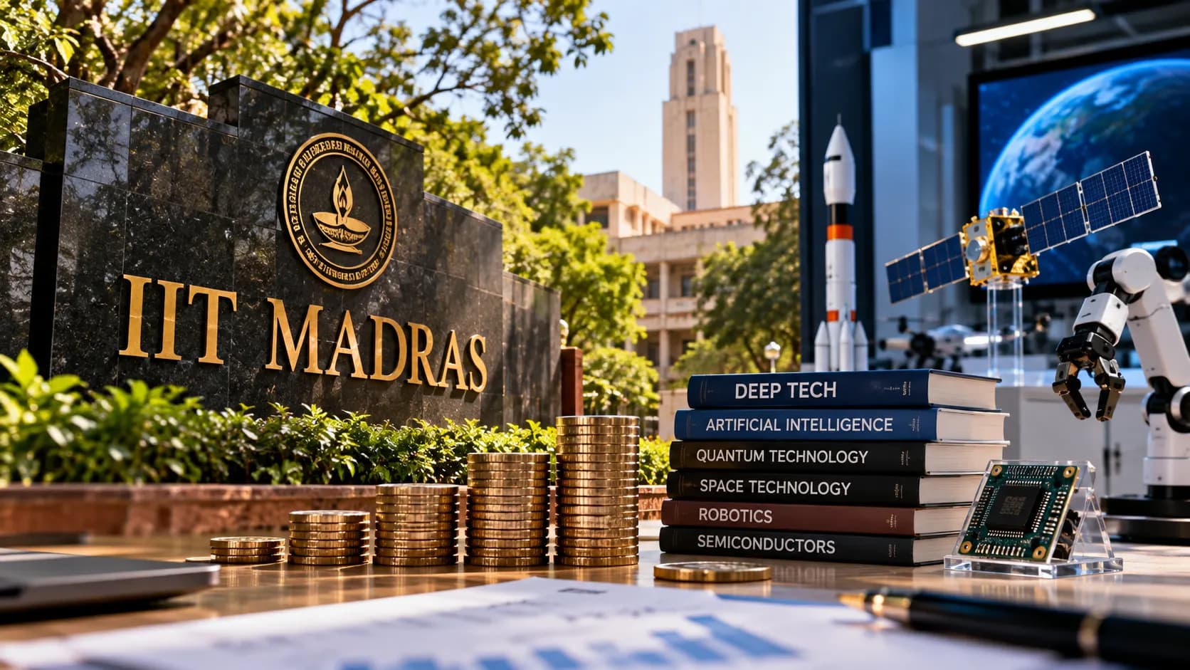 IIT Madras का Deep-Tech Fund ₹450 करोड़ के First Close पर पहुंचा, ₹1,000 करोड़ जुटाने का लक्ष्य