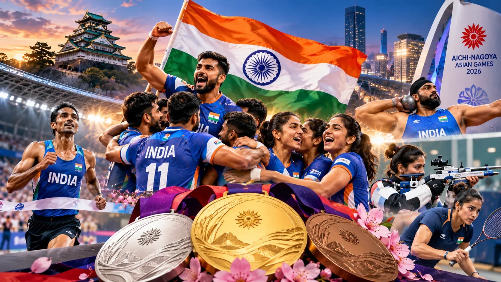 Asian Games 2026: भारत के पदकों की संख्या 30 पहुंची, कबड्डी के गोल्डन डबल से टॉप-10 में एंट्री