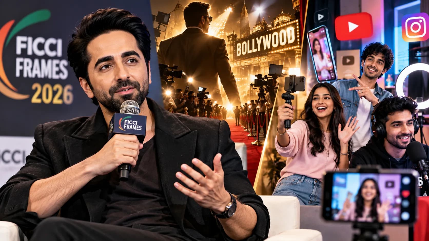 आयुष्मान खुराना बोले— बॉलीवुड में स्टारडम अब ‘एक्सक्लूसिव क्लब’ नहीं, YouTubers और Influencers ने बदली तस्वीर