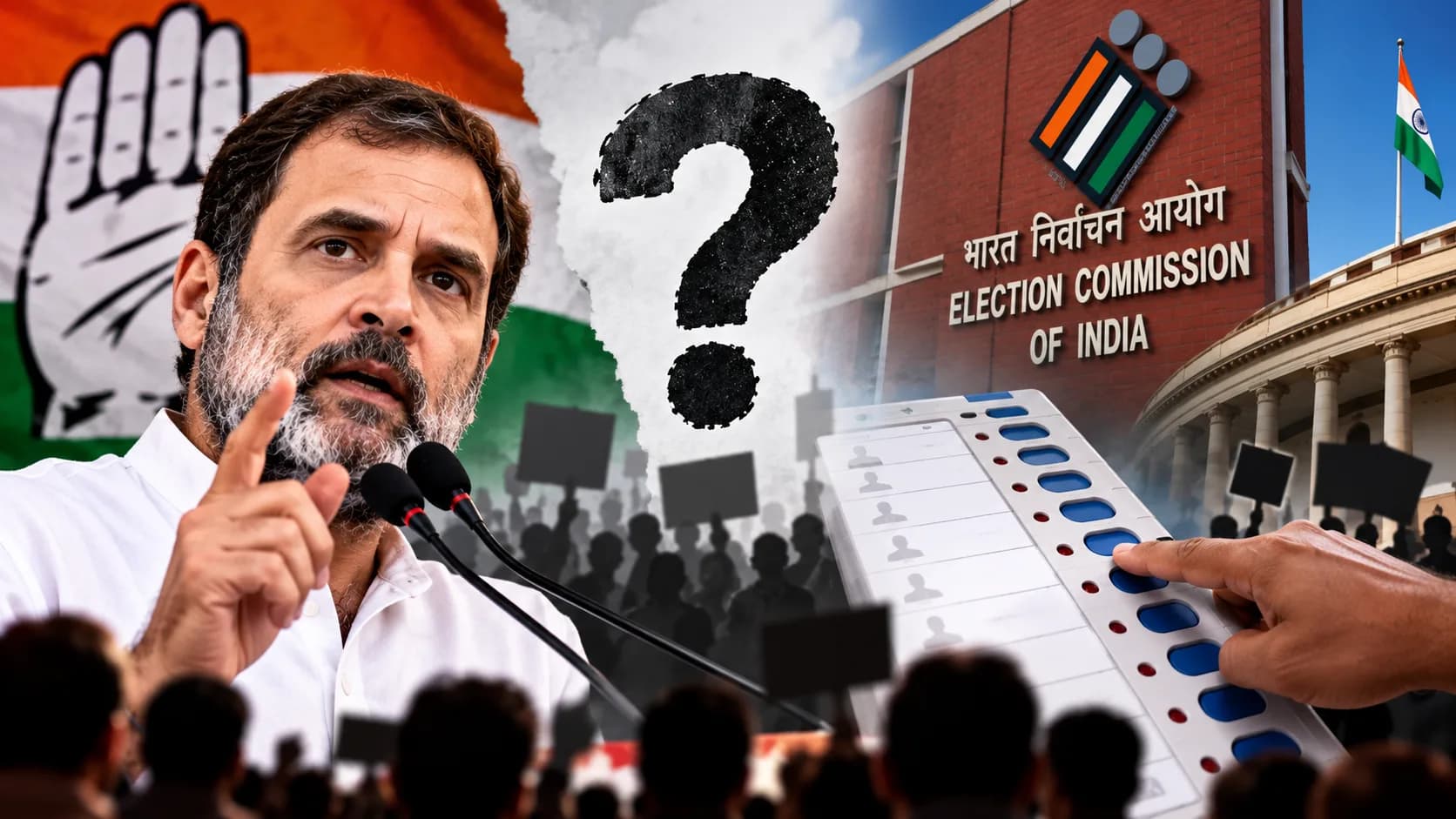 चुनावी हेरफेर के आरोपों के बीच कांग्रेस चुनाव क्यों लड़ रही है? बहिष्कार पर तेज हुई बहस