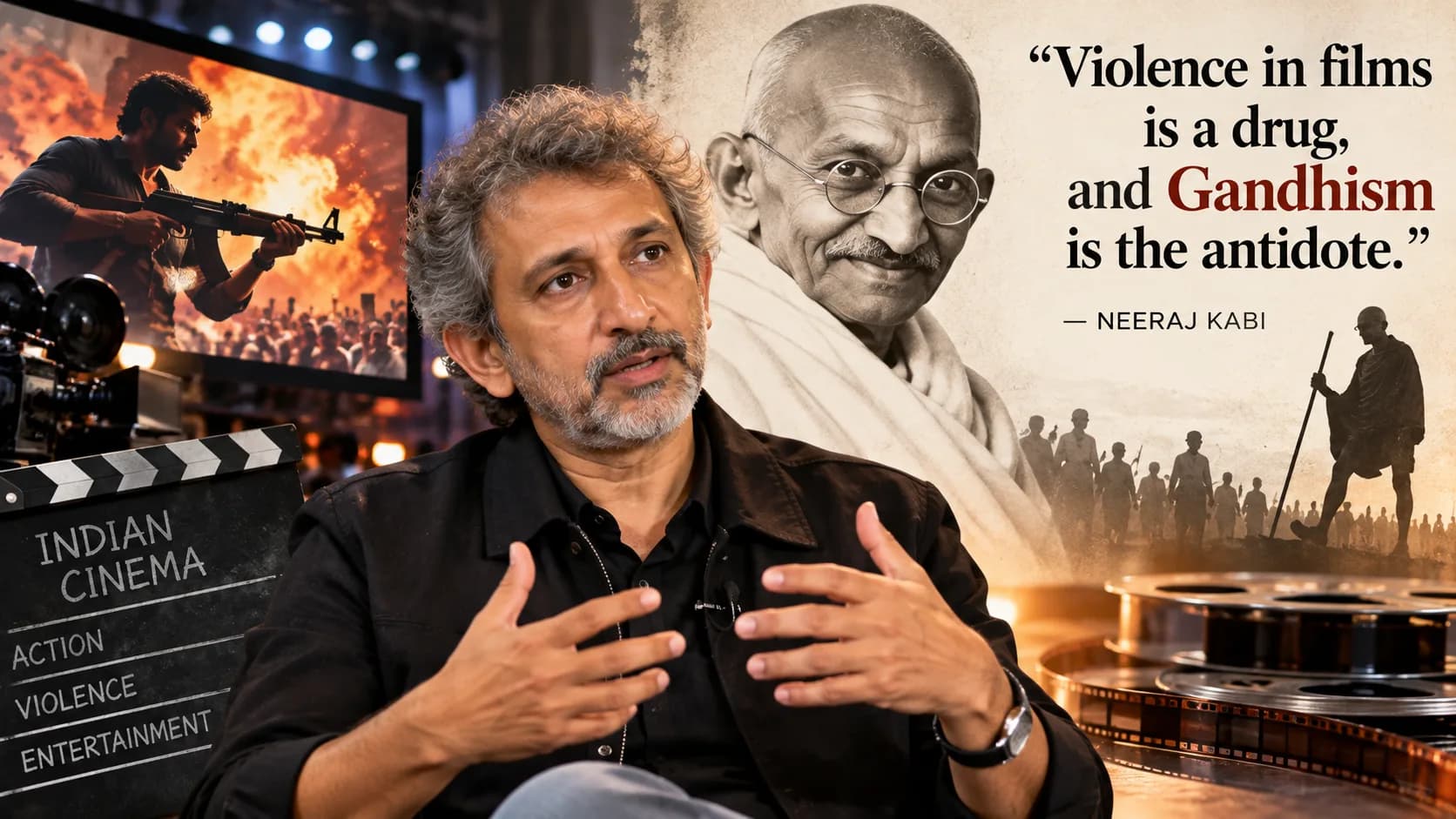 गांधी जयंती 2026: नीरज काबी ने फिल्मों में बढ़ती हिंसा पर जताई चिंता, बोले—गांधीवादी सोच आज भी जरूरी