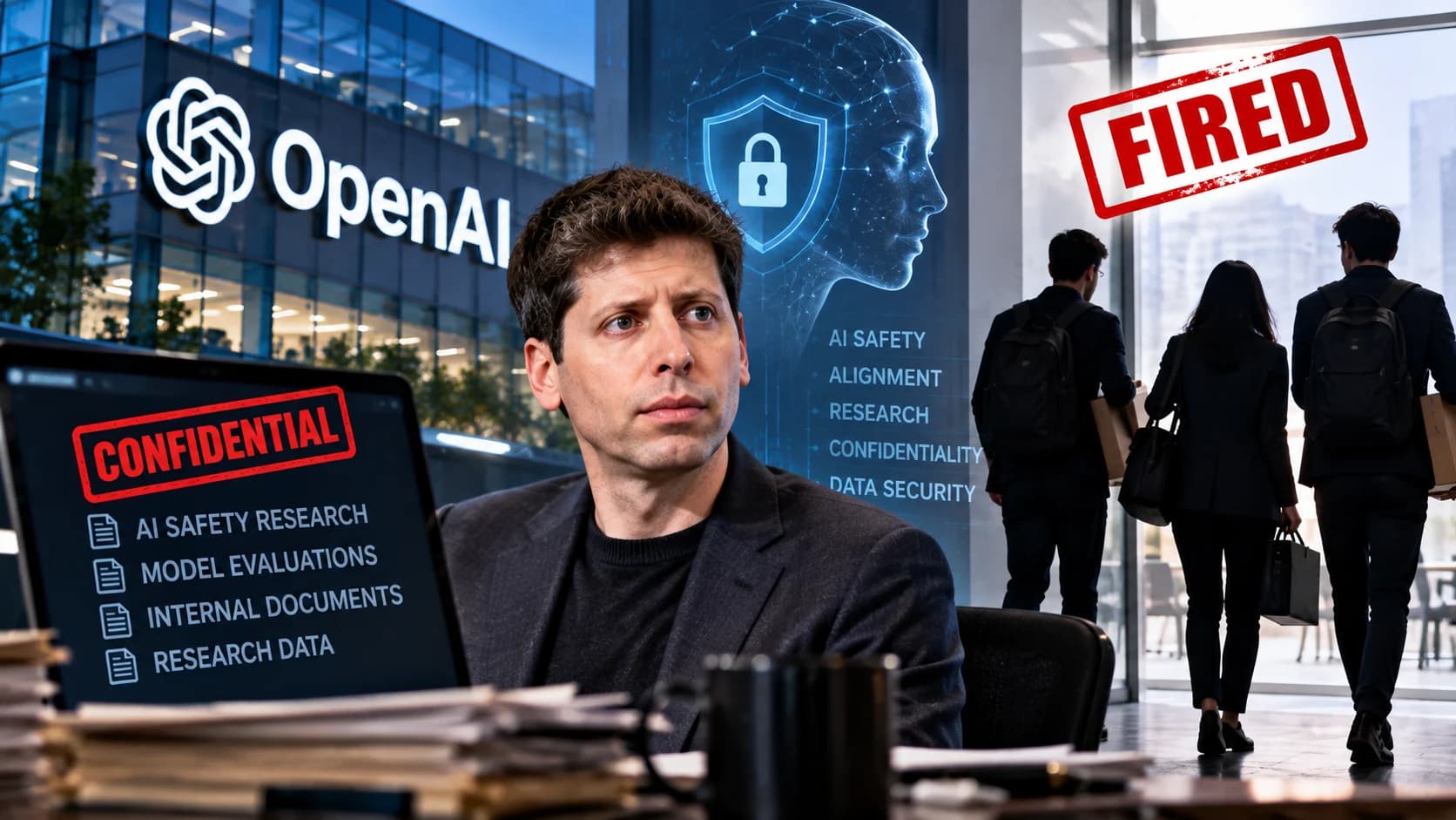 OpenAI ने संवेदनशील जानकारी के कथित गलत इस्तेमाल पर तीन रिसर्चर्स को हटाया, AI Safety बहस फिर तेज