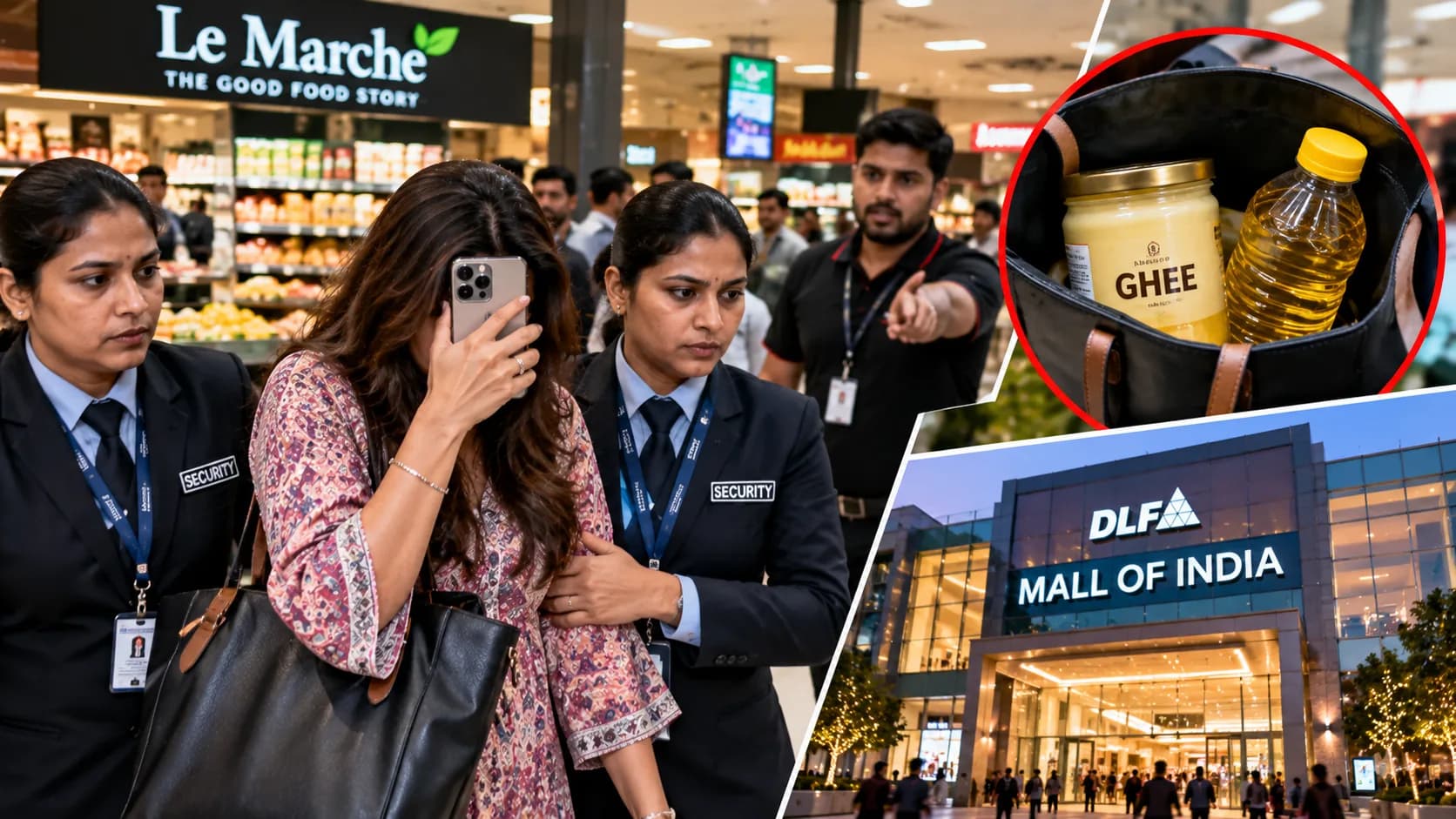 Noida Mall में महिला पर घी और Refined Oil बिना भुगतान ले जाने का आरोप, Viral Video के बाद सामने आया Police Version