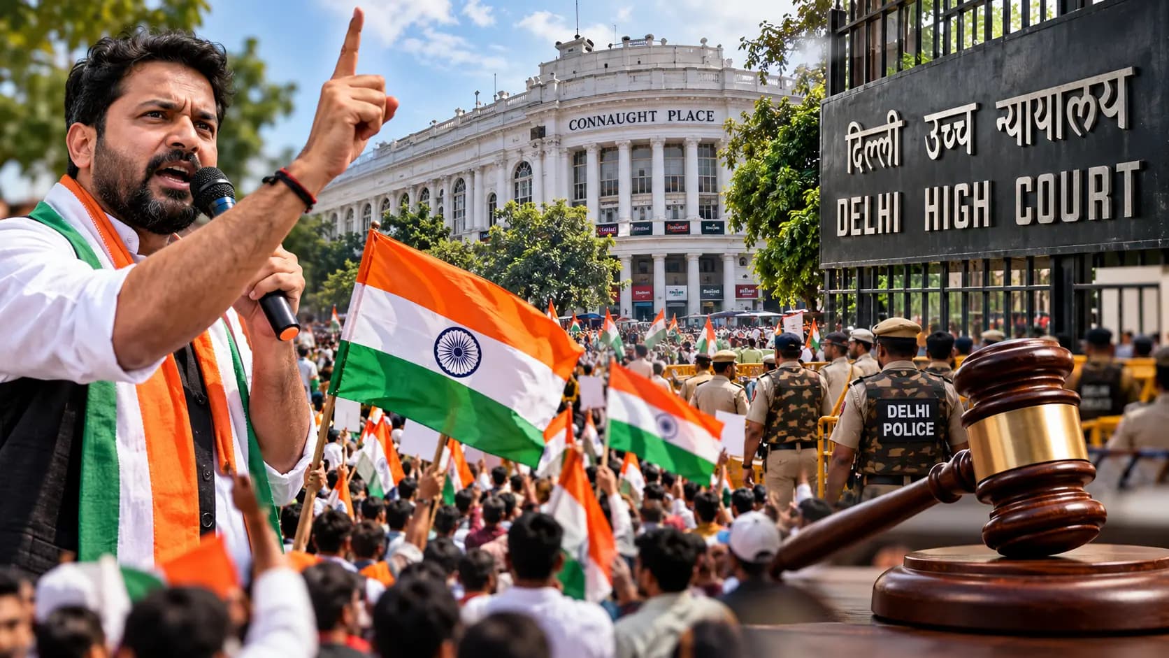 अभिजीत दीपके के अगुवाई में कल होगा कनॉट प्लेस पर तिरंगा मार्च: दिल्ली पुलिस करेगी सुरक्षा व्यवस्था।