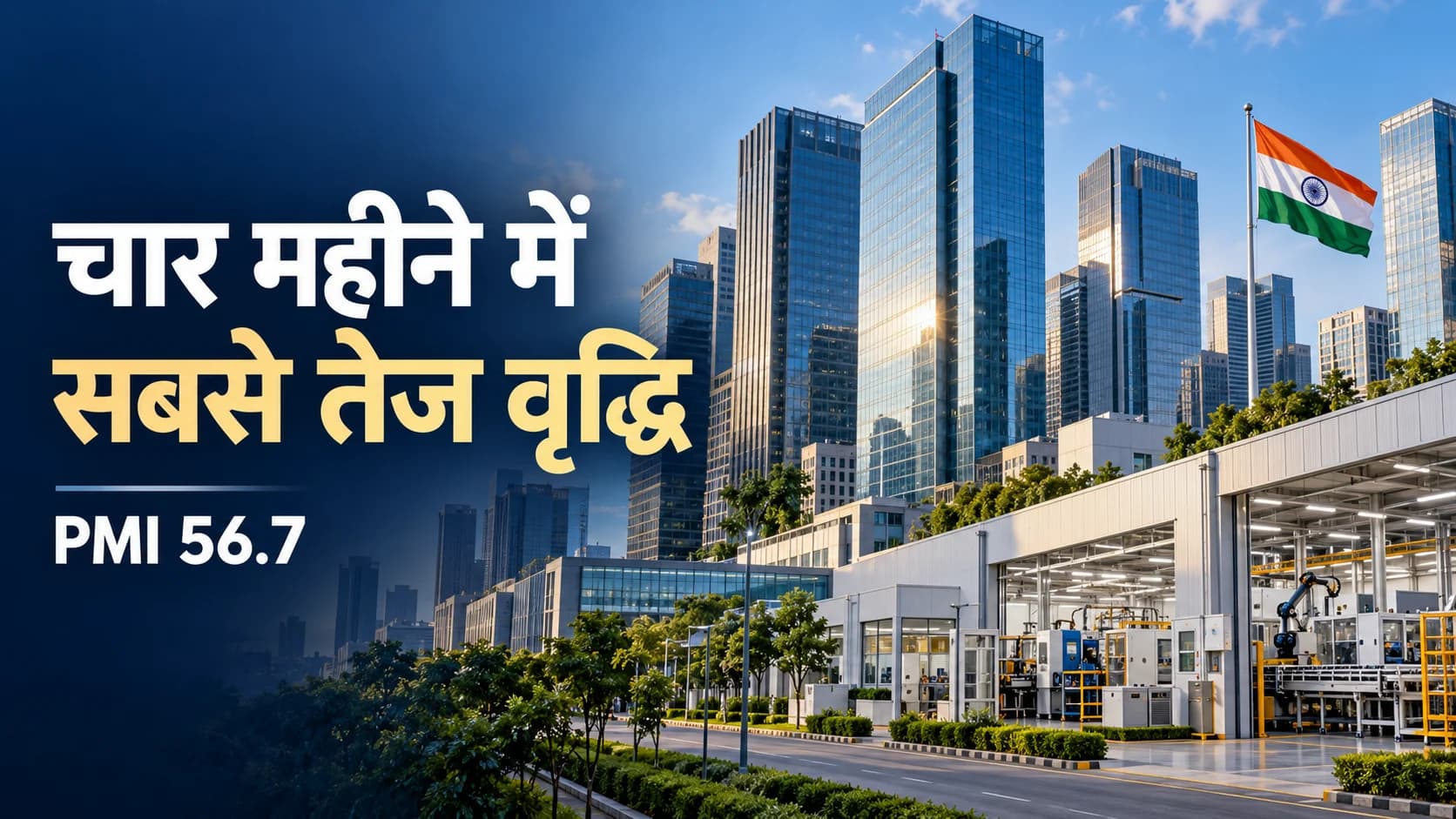 भारत में कारोबार की रफ्तार चार महीने में सबसे तेज, नई भर्तियों में सुस्ती