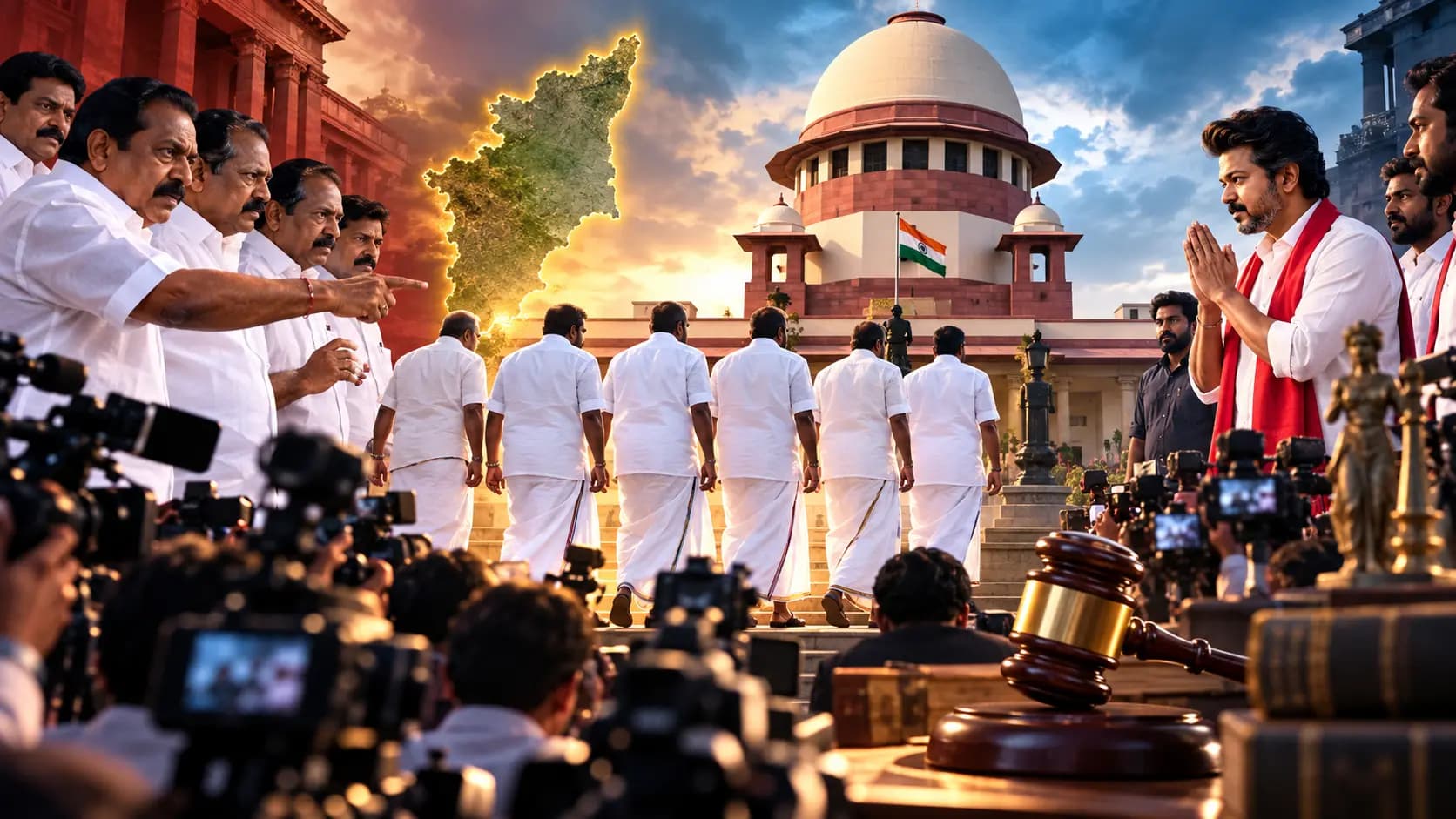 तमिलनाडु की राजनीति में बड़ा मोड़: AIADMK के छह पूर्व विधायकों की याचिका पर सुप्रीम कोर्ट का फैसला, विजय की TVK को राहत