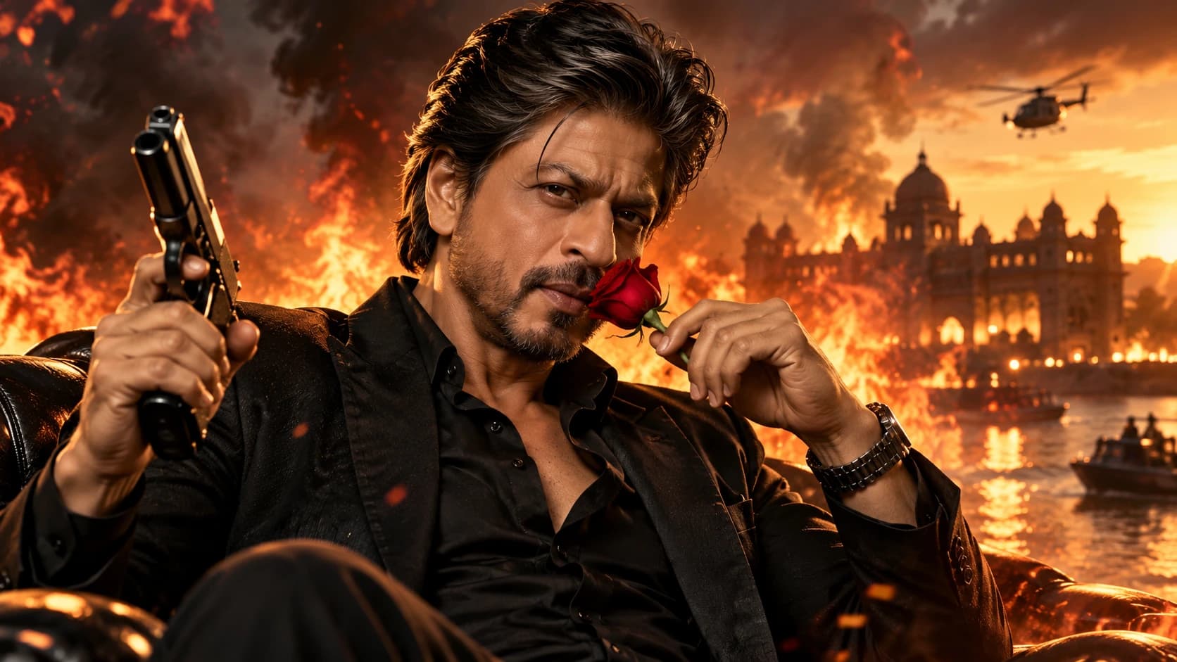 कातिल नहीं, आशिक हूं’… हाथ में बंदूक और होंठों पर गुलाब, शाहरुख खान की ‘King’ का नया पोस्टर बना चर्चा का विषय