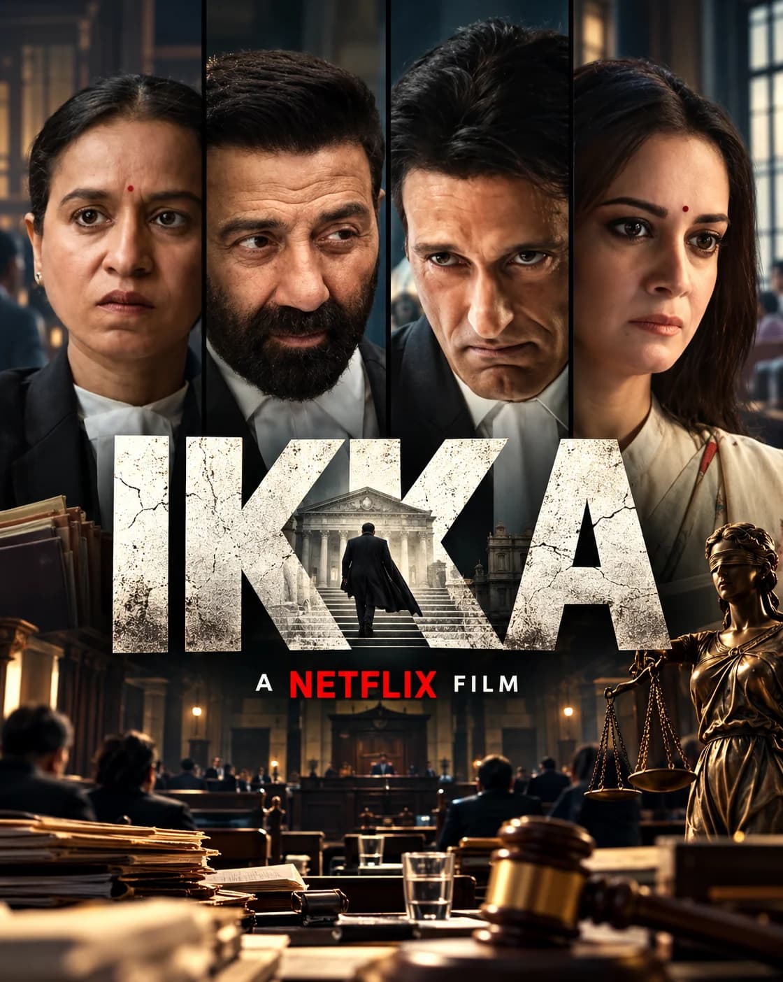 Sunny Deol की 'इक्का' से OTT पर एंट्री: एक्शन के बिना फिल्म करने से डर रहे थे सनी देओल, Netflix ने ऐसे मनाया।