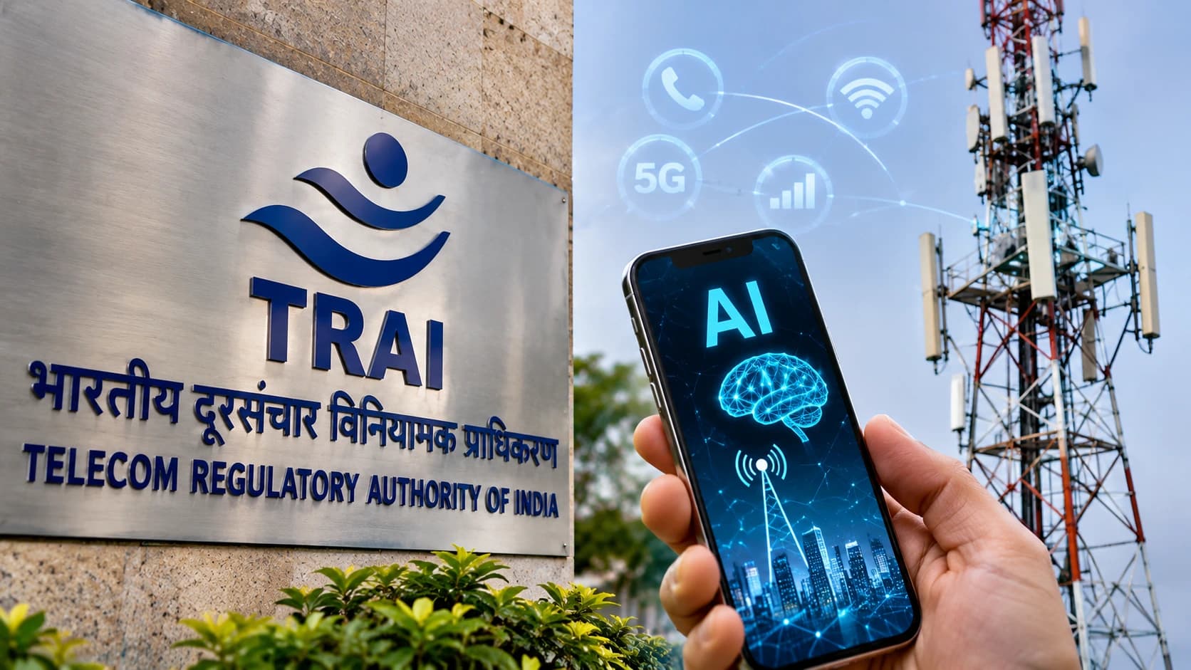 TRAI की AI पर नई पहल: टेलीकॉम कंपनियों के लिए बन सकती हैं सख्त जवाबदेही और निगरानी की व्यवस्था ।